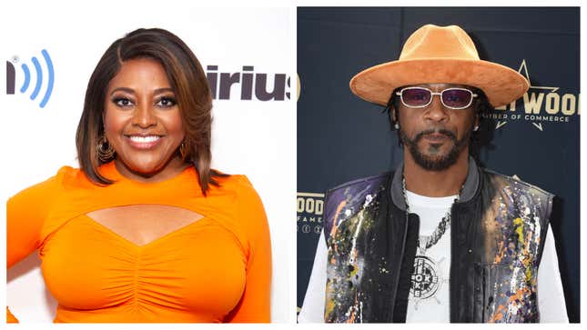 Sherri Shepherd, left; Katt Williams.