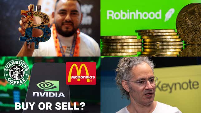 Top Stories Tamfitronics Image for article titled Bitcoin whales, Robinhood vs. the SEC, Nvidia and Apple vs. McDonald's and Starbucks: Markets data roundup