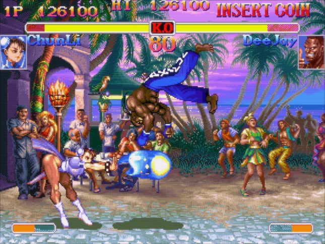 Super Street Fighter II X (Turbo) ChunLi vs M. Bison (Vega) Japanese V