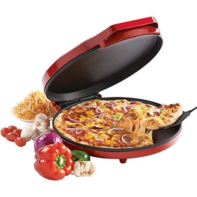 Image for article titled Discover the Joy of Homemade Pizza with Betty Crocker Countertop Pizza Maker for National Pizza Day, 20% Off