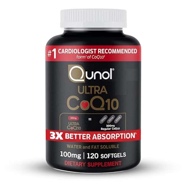 Image for article titled Qunol CoQ10 100mg Softgels, Now 22% Off