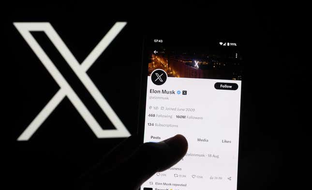 Image for article titled Elon Musk’s X Goes to War With Twitter.com, Creating a Phishing Nightmare