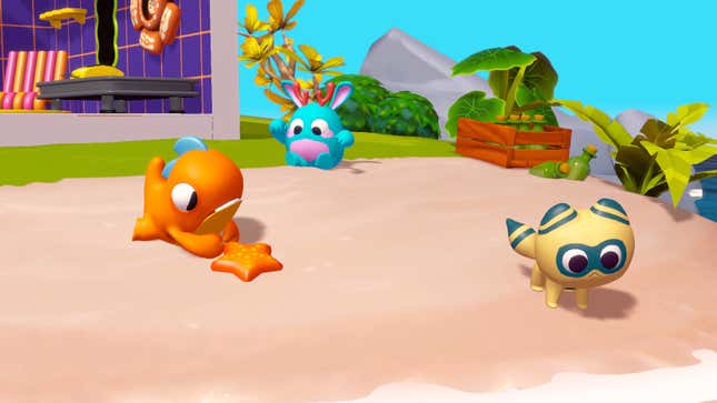 A screenshot shows some of the pets in Weyrdlets. 