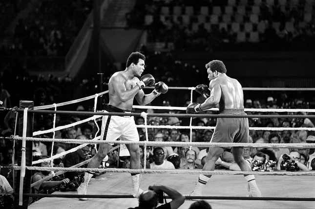 Image for article titled Muhammad Ali’s 1974 ‘Rumble in the Jungle’ WBC Title Belt Sold to Indianapolis Colts Owner for $6.18 Million