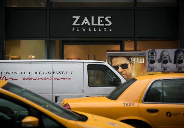 Signet is the parent company of Zales Jewelers. It owns and operates approximately 2,700 locations globally under other brand names. 