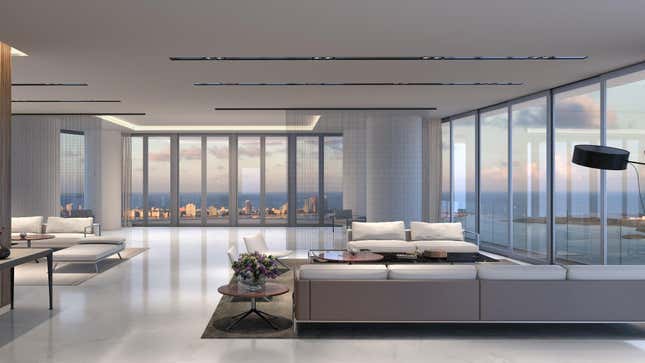 Image for article titled Aston Martin&#39;s $50 Million Penthouse Comes With A Free Car