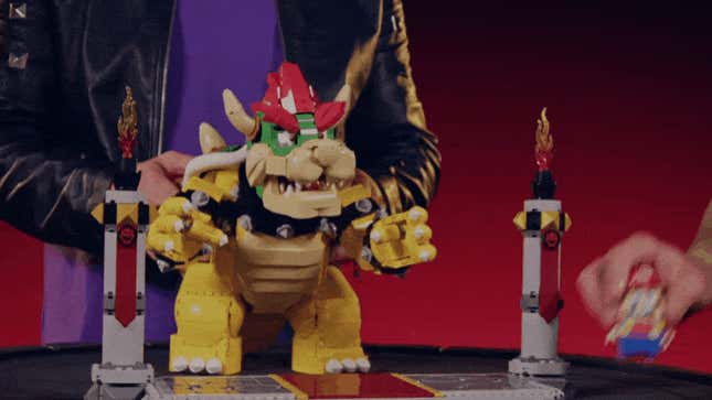 Lego's two-player Super Mario update adds Luigi and a massive Bowser  airship - CNET