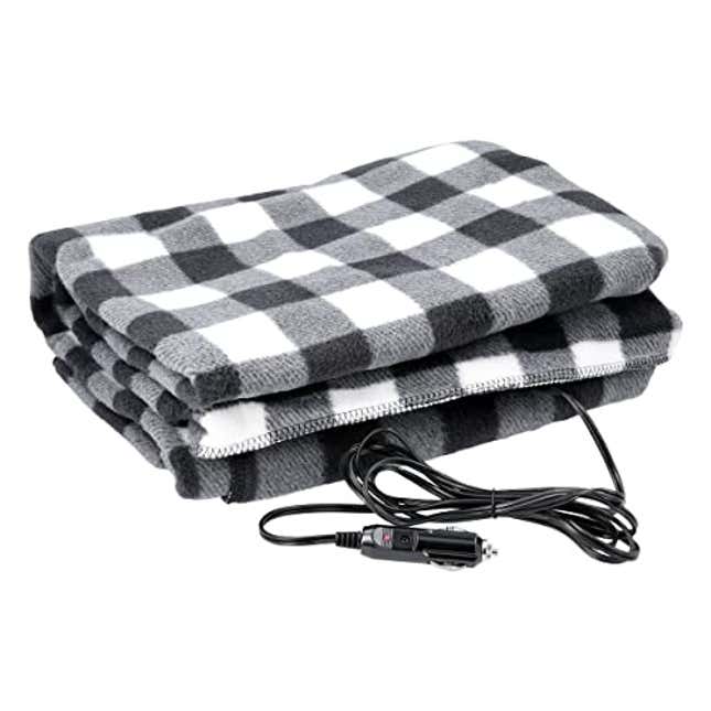 Image for article titled This Heated Car Blanket is 30% Off and the Perfect Last Minute Gift Under $25