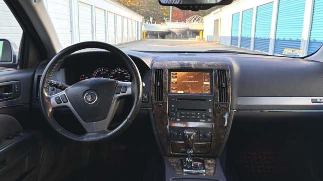 2007 Cadillac STS-V interior