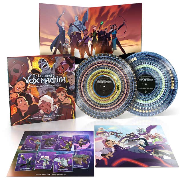 Legend of Vox Machina Vinyl Reveal and Sam Riegel Interview