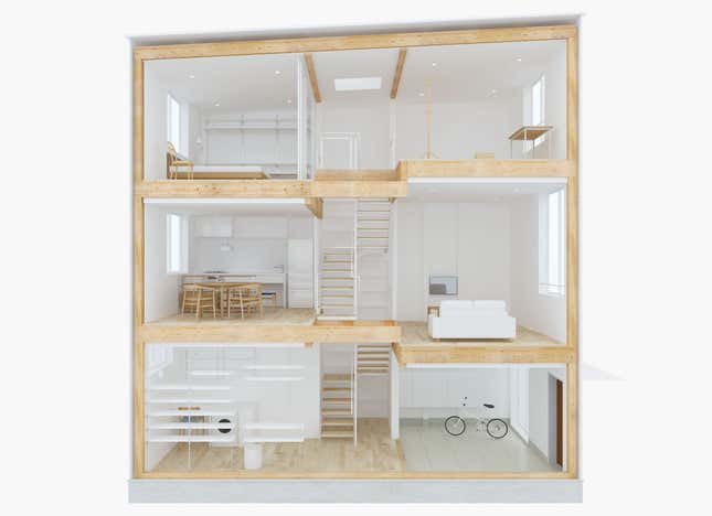 Image for article titled Muji’s “Vertical House” isn’t the only nifty prefab home on the market now
