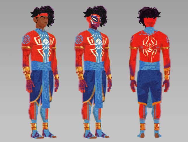 SPIDER-MAN: ACROSS THE SPIDER-VERSE Concept Art Reveals Man