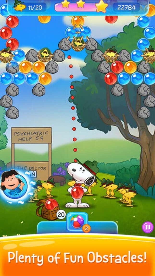 Snoopy Pop Screenshots and Videos - Kotaku