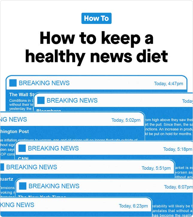 How To Keep A Healthy News Diet