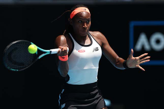 Image for article titled Coco Gauff Stays Positive After Emotional Australian Open 3rd Round Loss