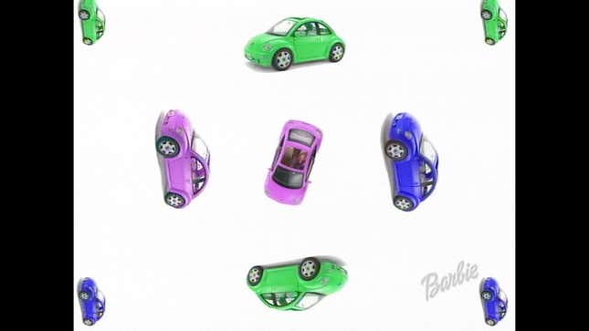 Best barbie online car