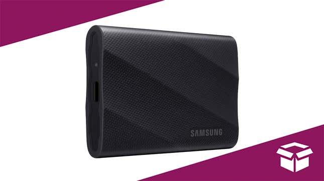 Image for article titled Supercharge Your Data Handling Today With 45% Off the SAMSUNG T9 Portable SSD 4TB