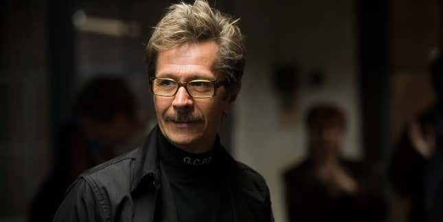 Commissioner Gordon looking sly