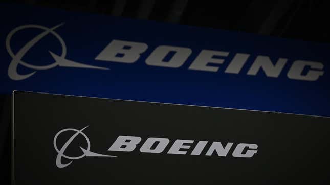 The Boeing logo