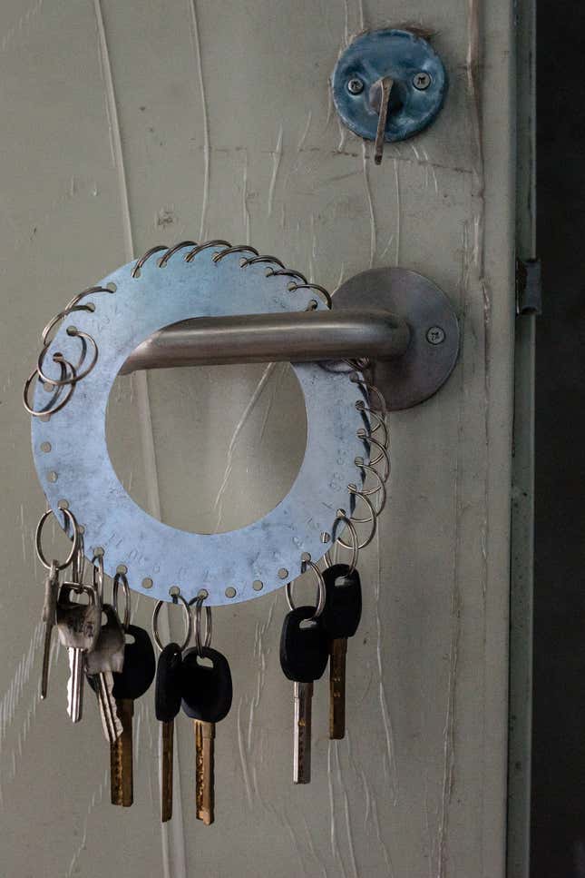 A set of keys used to get access to the transformers on site.