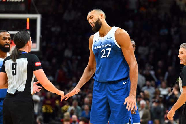 Rudy Gobert Meant It When He Flashed Money Sign At Ref