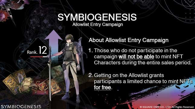 New Square Enix 'Symbiogenesis' Trademark Points to Possible