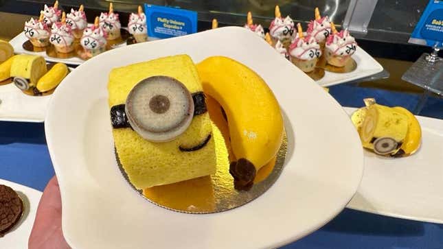 The Minion Swiss Roll at Universal Studios Orlando’s Minion Land