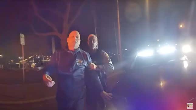 Image for article titled NJ Cop Slams Police Chief On Hood Of Cruiser For Allegedly Showing Up &#39;Drunk Again&#39;