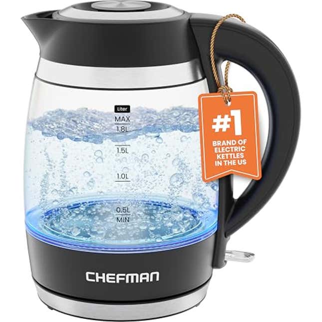 Image for article titled Chefman Electric Kettle, Now 29% Off