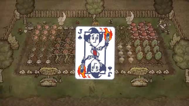 Die Don’t Starve Jack-Karte.