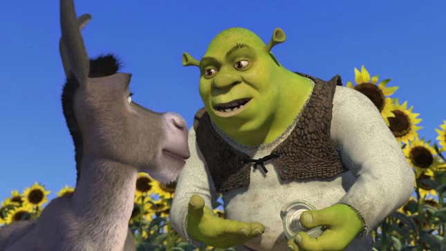 The A.V. Club on X: Shrek, more meme than movie by this point, is