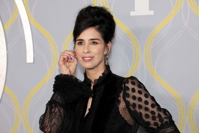 Sarah Silverman attends the 75th Annual Tony Awards at Radio City Music Hall on June 12, 2022 in New York City. 