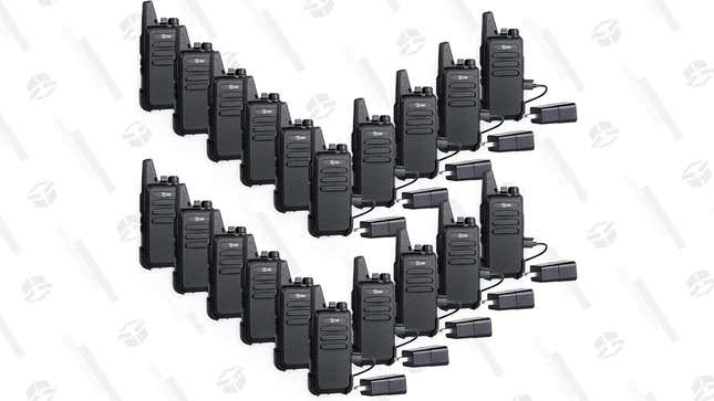 Long-Range Walkie-Talkies (20-Pack) | $170 | Amazon