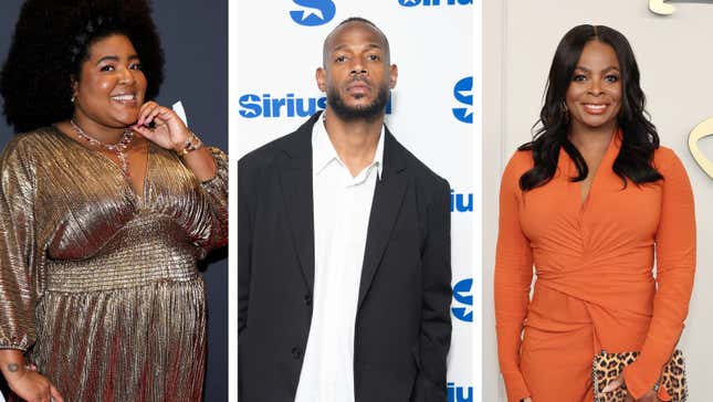 (De izquierda a derecha): Dulcé Sloan, Marlon Wayans y Janelle James