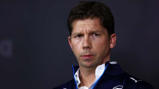 A photo of Williams team boss James Vowles 