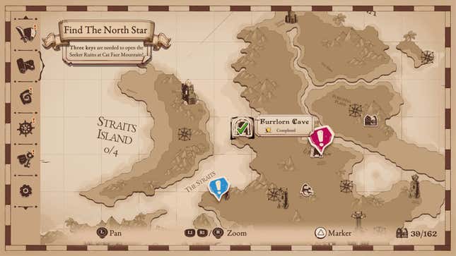 Map showing the location of Floan Cave.