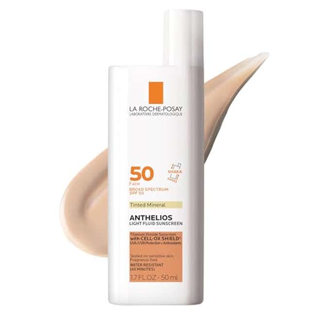 Image for article titled La Roche-Posay Anthelios Tinted Sunscreen, Now 12% Off