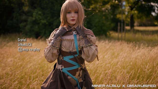 A cosplayer at Dokomi 2025.