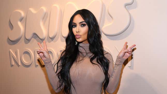 Kim Kardashian Is Obviously Forcing Skims On Pete Davidson