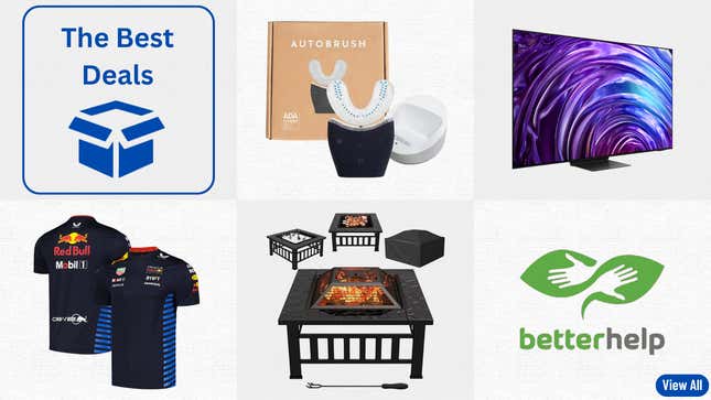 Image for article titled Best Deals of the Day: Samsung, Formula 1, Autobrush, Walmart, BetterHelp & More