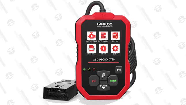 Gooloo OBD2 Diagnostic Scanner Tool | $22 | Amazon | Use code FV937QE6
