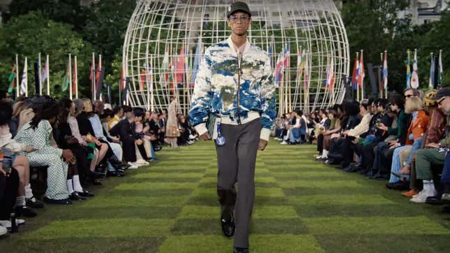 Image for article titled Best Looks from Pharrell’s Louis Vuitton Paris Runway Show