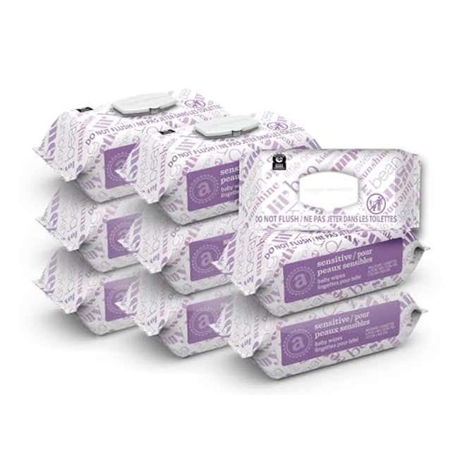 Image for article titled Amazon Elements Baby Wipes, Now 10% Off