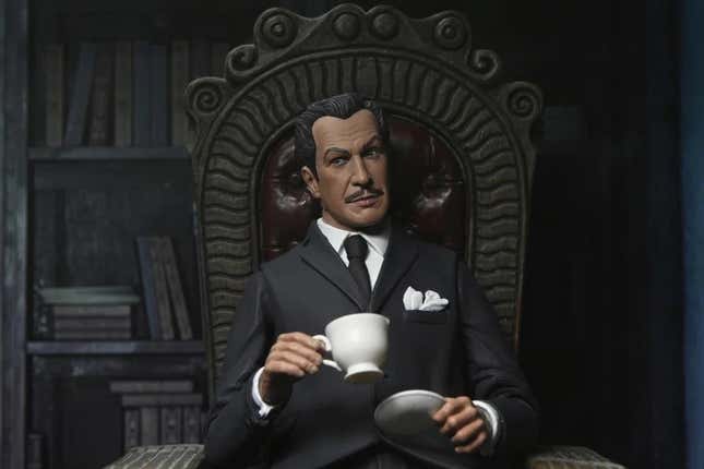 Image for article titled This Vincent Price Figure Comes With a Tiny Cookbook and True Fans Know Why