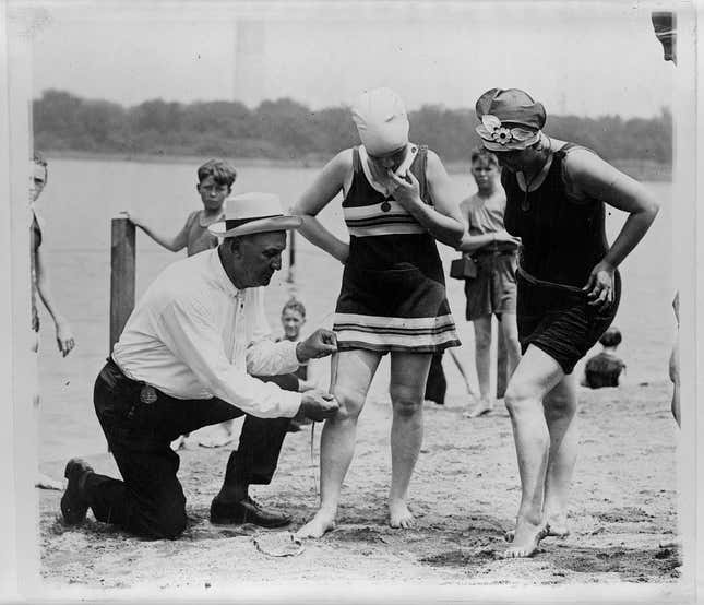 Good morals in Washington, DC, 1922.