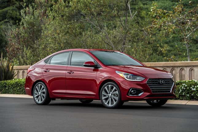 6 New Cars Under $20,000 hyundai accent