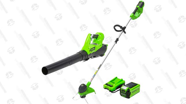 Greenworks 40V String Trimmer and Leaf Blower | $151 | Amazon