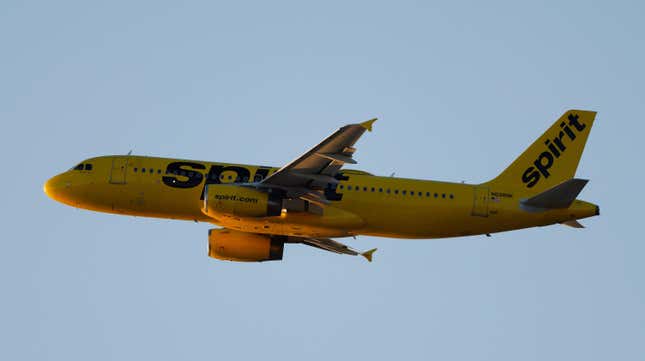 Flugzeug von Spirit Airlines