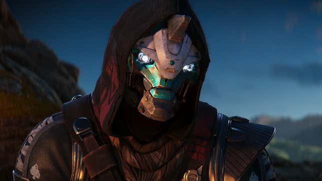 Cayde-6 slumps his shoulders in disappointment. 