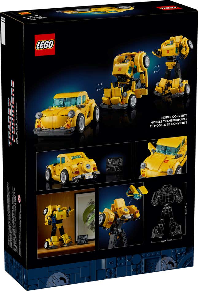Image for article titled Lego&#39;s Next Transformers Set Brings Bumblebee to the Party